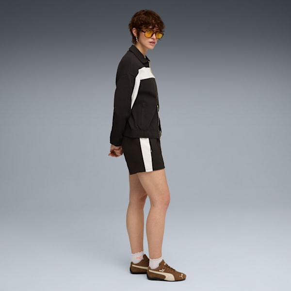 T7 Pintuck 4" Shorts Women, PUMA Black, extralarge